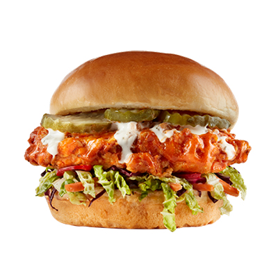 "Buffalo Ranch Chicken Burger  ( Buffalo Wild Wings) - Click here to View more details about this Product